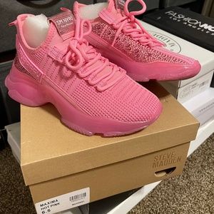 Hot Pink Sneakers